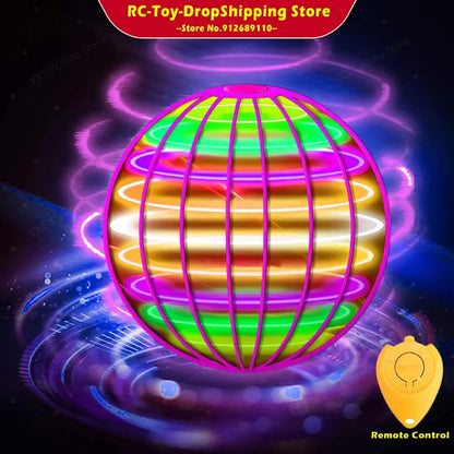 Flying Orb Ball 2023 Galaxy Cosmic Globe UFO Boomerang Suspension Ball Galatic Fidget Spinner Mini Drone Cool Toy Birthday Gift