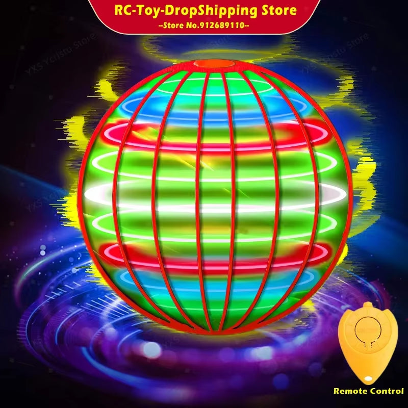 Flying Orb Ball 2023 Galaxy Cosmic Globe UFO Boomerang Suspension Ball Galatic Fidget Spinner Mini Drone Cool Toy Birthday Gift