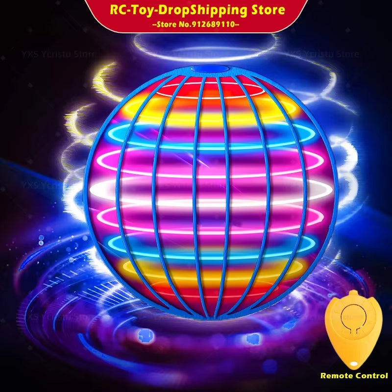 Flying Orb Ball 2023 Galaxy Cosmic Globe UFO Boomerang Suspension Ball Galatic Fidget Spinner Mini Drone Cool Toy Birthday Gift